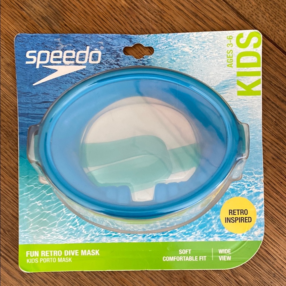 Speedo fun retro dive mask for kids ages 3-6